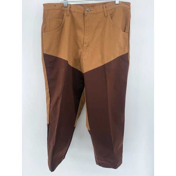 Walls Ranch Relaxed Fit Canvas Work Field Pants Men's 40x25 Brown on Brown - Picture 1 of 4